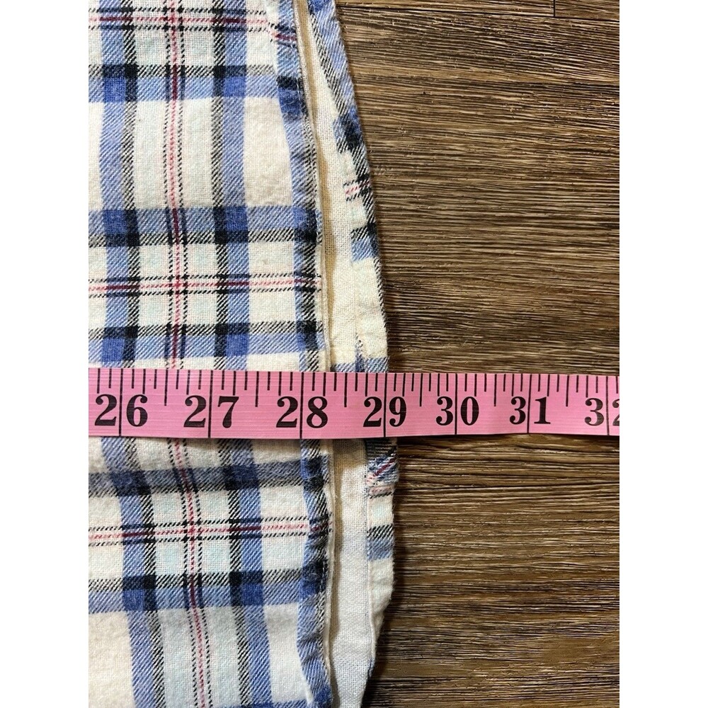 Salt Valley Shirt Mens Large Flannel Plaid Western Snap Front Button Up - Picture 8 of 8